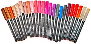 Sakura Koi Coloring Brush Pen Set of 6 12 24 48 Manga Illustrations (Sef of 48)