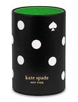 kate spade new york Pen and Pencil Holder for Desk, Decorative Pencil Cup, Leatherette Desk Supplies Organizer, Picture Dot