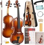 Kmise Violin 4/4 Full Set, High Den