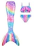 DNFUN Mermaid Tails for Swimming fo