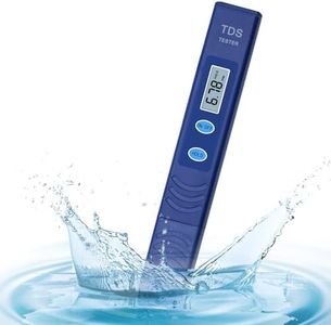 TDS Water Tester, 3 in 1 Drinking Water Tester, 0-9990 PPM Meter Water Quality Tester, Portable Water Tester for Drinking Water, TDS Meter Digital Water Tester, 1 Pack, Deep Blue