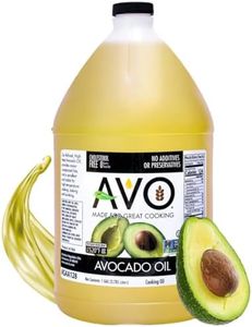 AVO NON GMO 100% Avocado Oil, 1 Gallon 128 Fl-oz, NO Preservatives Added