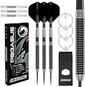RED DRAGON Pegasus 24 Gram Professional Tungsten Steeltip Darts Set with Flights, Stems (Shafts) and Wallet