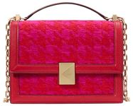 kate spade new york Women's Dec Hc Shoulder Bag, Red Multi, One Size