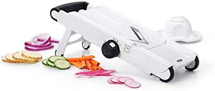 OXO 1155700 Good Grips V-Blade Mandoline Slicer, White, Set of 1