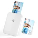 HPRT MT53 Mini Photo Printer - Portable Wireless Bluetooth Sticker Printer, 2x3” Sticky-Back Photos, Instant Color Picture Mobile Printer for iPhone & Android