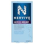 Nervive Nerve Relief, Helps Relieve Pain associated with Peripheral Neuropathy, Alpha Lipoic Acid ALA, Vitamins B1-Thiamine, B6, & B12, Turmeric, Ginger,30-Day Supply, 30 Ct