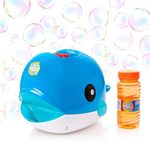 Bubble Mania Bubble Machine - Bubble Blower Whale For Kids - Automatic Bubble Maker Machine