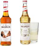 Monin Syrup Caramel & Vanilla