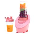 Wonderchef Magneto Blender | Smoothie & Juice Maker | World’s Safest with Magnetic Induction Tech | Variable Speed | Automatic with 60-sec auto-stop | Portable with Sipper Jar | Coral| 2-Year Warranty