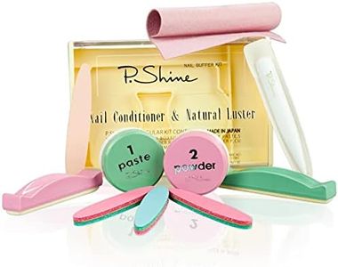 P-shine Kit de manucure japonaise professionnel avec soin et instructions (français non garanti) pour les ongles endommagés