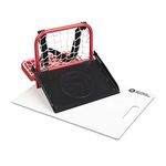 Better Hockey Extreme Sauce Catcher and Pro Shooting Pad - Pro Quality Sports Training Aids for Shooting, Saucing and Stickhandling - Synthetic Ice Mat Simulates Real Ice Feel - 24 x 16 x 3/16 Inches