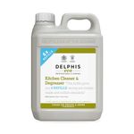 Delphis Eco Heavy Duty Degreaser - Plant-based, Vegan Degreaser Cleaning Spray, Free from Fragrances, Dyes and Petroleum Solvents, 2 Litres, White