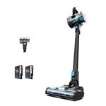 Vax ONEPWR Blade 4 Pet Dual Battery Cordless Vacuum Cleaner with Motorised Pet Tool – CLSV-B4DP, Graphite/Cyan Blue