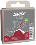 TS08B-4 - TOP Speed Wax - TS4 Black - 25 to 39 Degrees Fahrenheit - 40g Bar - Dirty or Man Made Snow - Fluoro Free - Ski or Snowboard - FIS Approved