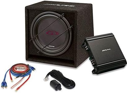 Alpine SBG-30 kit Subwoofer 12 800 W + Amplificateur V -Puissance 550 W