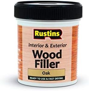 Rustins AWOOO250 Acrylic Wood Filler, Oak, 250 ml