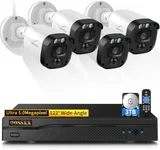 Full HD 5MP Definition Wired Security Camera System Outdoor Home Video Surveillance Cameras CCTV Camera Security System Outside Surveillance Video Indoor