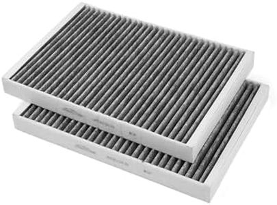 Forccord 2-Pack Cabin Air Filter Fits for BMW X5 X6 X7 (2019-2025 2026); 530I 540I 530E (17-23), 740I 750I 750Li xDrive (16-22) Activated Carbon Cabin Filter Replacement 64115A1BDB6 Car Accessories