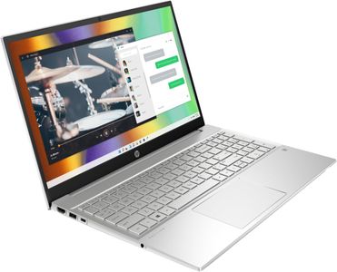 HP Pavilion 15.6" Laptop – Ryzen 7, 16GB RAM, 512GB SSD, FHD, Silver