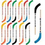 24 Pcs Hockey Pencils Hockey Stick Pencil with Erasers, Party Bag Fillers Sport Hockey Themed Party Favors Decorations for Sports Fans,Students Reward Gifts and School Prize