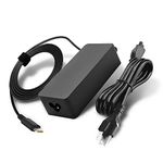 Universal Chromebook Laptop Charger USB Type C Replacement 65W Fit for HP Chromebook Acer Asus Samsung Mac Book Dell Lenovo Chromebook Laptop Computer AC Adapter Power Cord