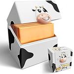 Cheesy Pod – Sliced Cheese Container for Fridge - Airtight, BPA-Free Plastic Storage for Deli Cheese Slices – Stackable, Dishwasher-Safe, and Odor-Free – Keeps Cheese Fresh Longer