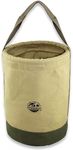 Graintex CB2367 Utility Canvas Bucket 12" X 15" Rip-Stop Canvas