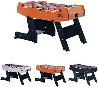 KICK Majesty 55" Folding Foosball Table (Brown)