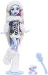 Monster High Booriginal Creeproduction Doll, Abbey Bominable Collectible Reproduction with Doll Stand, Diary, and Pet