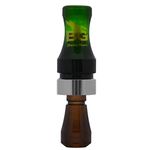 BGC Double Nasty Duck Call - Camo Green/Smoke - Polycarbonate