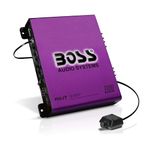 BOSS Audio Systems R1100M-S Monoblock Car Amplifier - 1100 High Output, 2-8 Ohm Stable, Low/High Level Inputs, Low Pass Crossover, MOSFET Power Supply