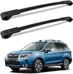 FengYu Roof Rack Cross Bars Compatible with Subaru Forester 2014-2024 with Raised Side Rails, Aluminum Crossbars Rooftop Cargo Roof Rails Luggage Ski Kayak Car Bike Luggage Racks Carrier