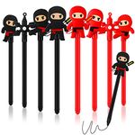 Tinlade 24 Pcs Ninja Pens Ninja Party Favor Samurai Ninja Warrior Pens for Ninja Birthday Party Decorations Favors Supplies