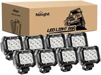 Nilight - 60001F-D LED Light Bar 8P