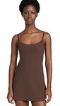 commando Women's Mini Cami Slip, Mocha, M-L