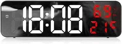 AMIR Digital Alarm Clock Mirror Dig