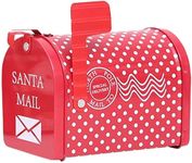 BESTOYARD Box Mailbox Shape Creative Postbox for Child Candy Toy Decoration (Polka Dot Pattern)