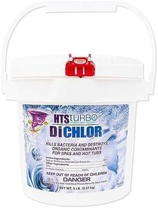 HTS Turbo Dichlor Granular Chlorine Sanitizer for Hot Tubs and Spas (5 lbs)