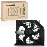 A-Premium Radiator Cooling Fan Assembly Replacement for BMW 320i 323Ci 323i 325Ci 325i E46 1999-2005