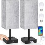 Touch Control Table Lamps Set of 2 