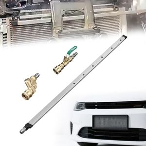 Radiator Cleaning Wand, 47'' Portable Radiator Cleaning Tool, High Pressure Radiator Flush and Cleaner Tool with 2 Quick Coupler for Pressure Washer & Pressure Air Pump Flush Car Truck(47in)