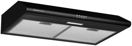 SOONYE 30 inch Black Stainless Stee