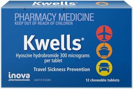 Kwells Travel Sickness Chewable Tablets 12 Pack