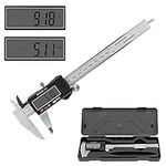 Digital Vernier Caliper,CestMall Electronic Caliper 150mm/6 Inch with Extra-Large LCD Screen Digital Precision Measuring Tool Micrometer Stainless Steel with Mm/Inch Conversion