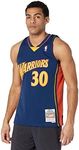 Mitchell & Ness NBA Swingman Road Jersey Warriors 09 Steph Curry Navy MD