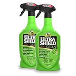 Tigerbox Ultra-Shield Green Fly Spray 946ml - For Horses, Ponies, Foals & Dogs… (2 x 946ml Spray)