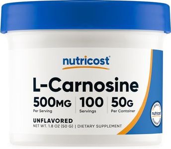 Nutricost L-Carnosine Powder 50 Grams (100 Servings) - Non-GMO