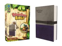 NIV, Adventure Bible, Leathersoft, Gray/Blue, Full Color