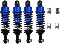 1/10 RC Oil Filled Shocks for Tamiya TT02 TT01 Front Rear Shocks Damper M05 TA05 On Road Tamiya Rc Car Upgrade Parts(Blue)